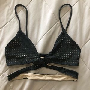 Acacia Haku Shadow Mesh Top